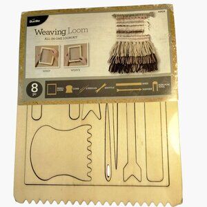 Bucilla Weaving Loom All In One 8 Piece Craft Kit New sealed